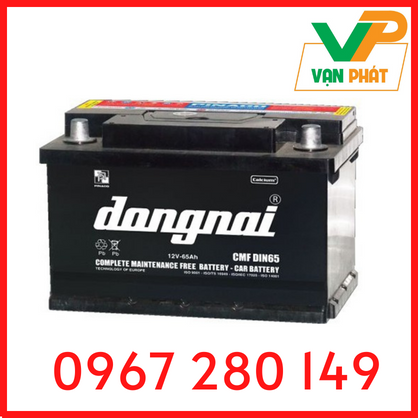 Ắc Quy Đồng Nai CMF DIN65-LBN (12V-65Ah)