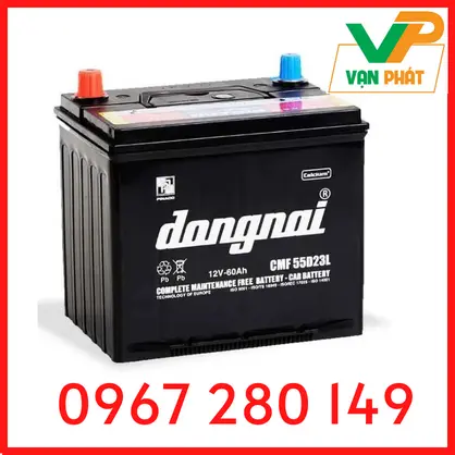 Ắc Quy Đồng Nai CMF 55D23R (12V-60Ah)