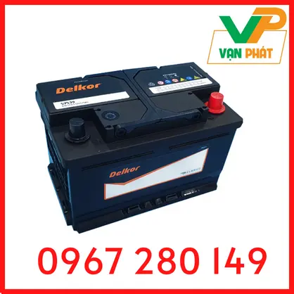Ắc Quy Delkor Din 57539 (12V-75Ah)