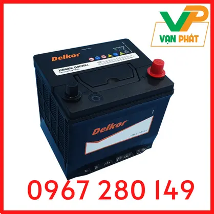 Ắc Quy Delkor 50D20L (12V-50Ah)