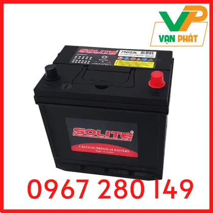 Ắc Quy Solite CMF 75D23L (12V-65Ah)