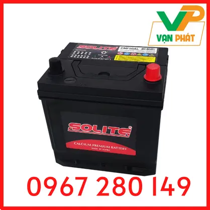 Ắc Quy Solite CMF50AL (12V-50Ah)