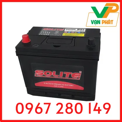 Ắc Quy Solite CMF 95D26L (12V-74Ah)