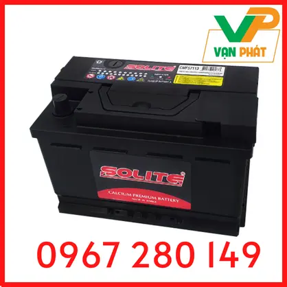 Ắc Quy Solite CMF Din57113 (12V-71Ah)
